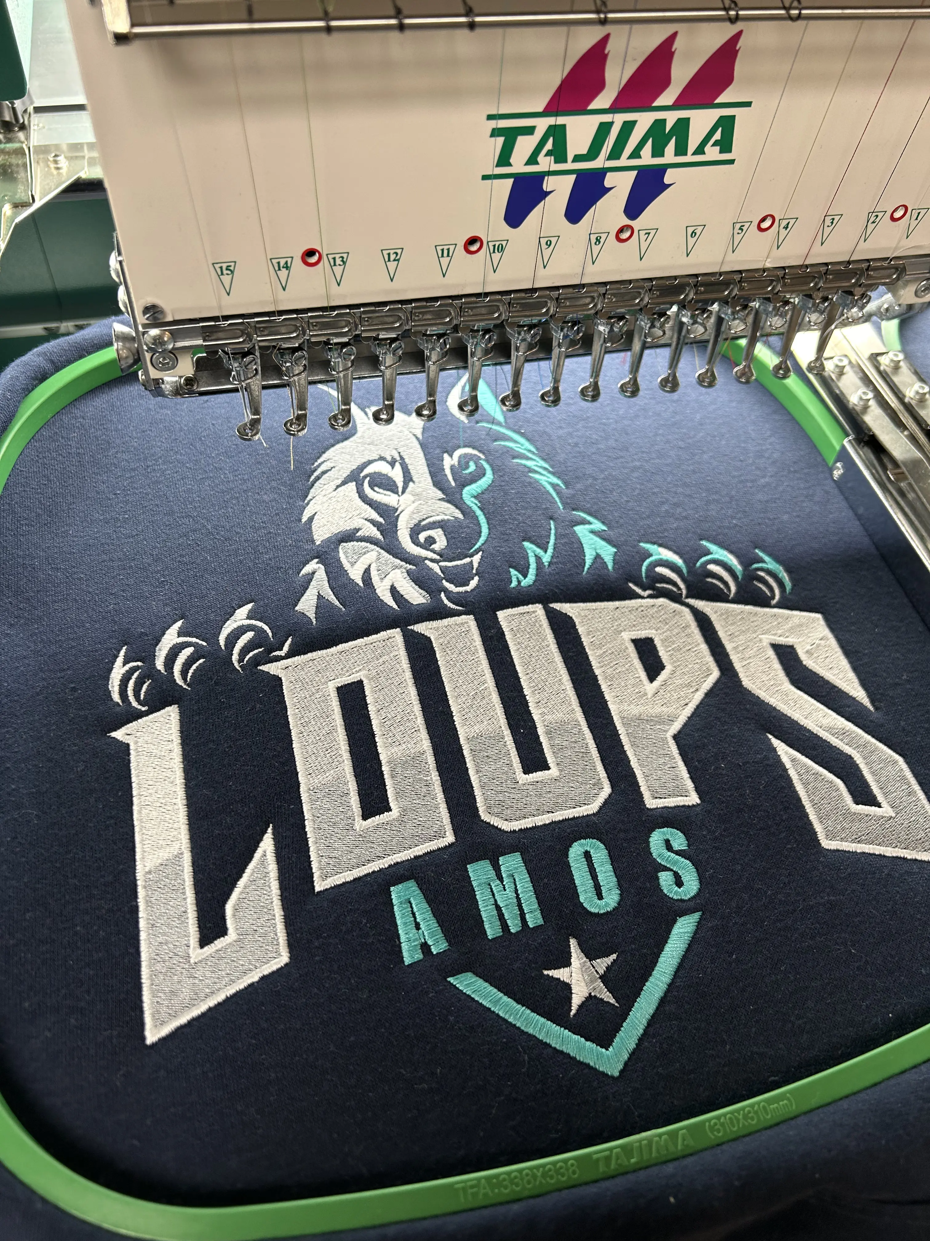 Screen printing work